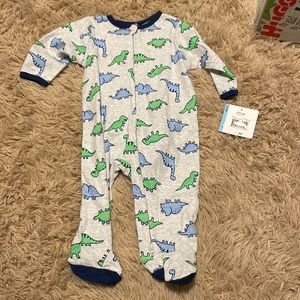 Little new Dino footie NWT 6m